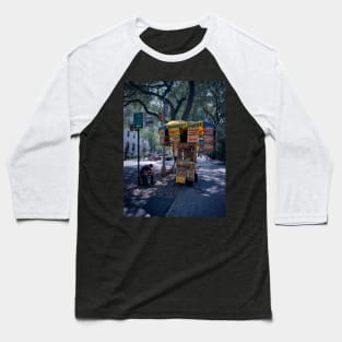 Manhattan Central Park Fifth Avenue NYC Baseball T-Shirt